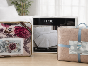 4-Piece Complete Bedding Set with Fitted Sheet