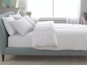 Non-Allergenic Soft Cotton Rich Breathable Bounce-Back Hollowfibre Filled Duvet Quilt Single, Double, King, Super King