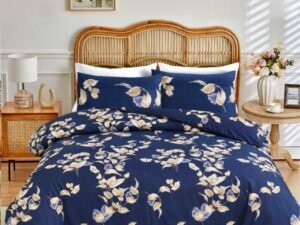 Microfibre 4pcs Bedding Set Include ( Duvet cover, Fitted sheet, Two pillowcases ) Soft Breathable Printed in Single, Double, King Sizes